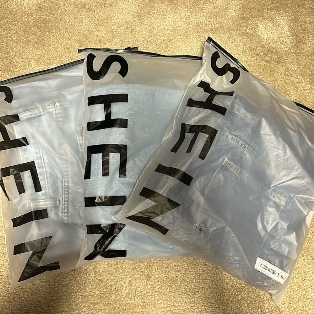 SHEIN Denim Jeans Set